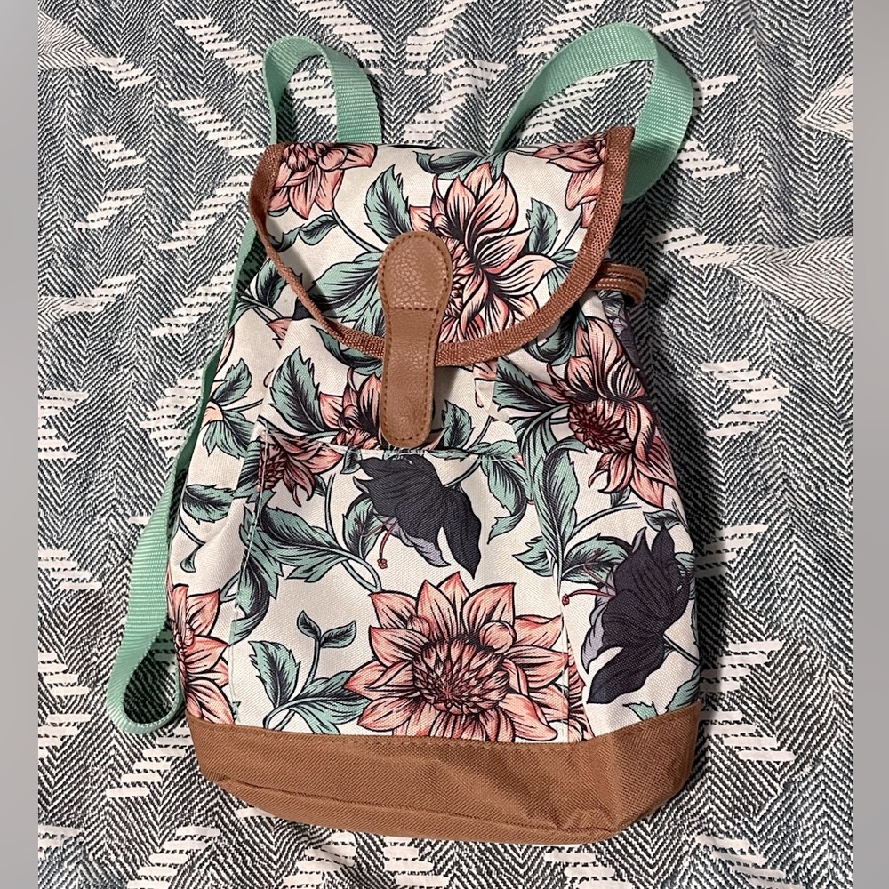 Small Floral Backpack
